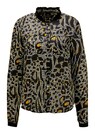 Animal print blouse thumbnail 1