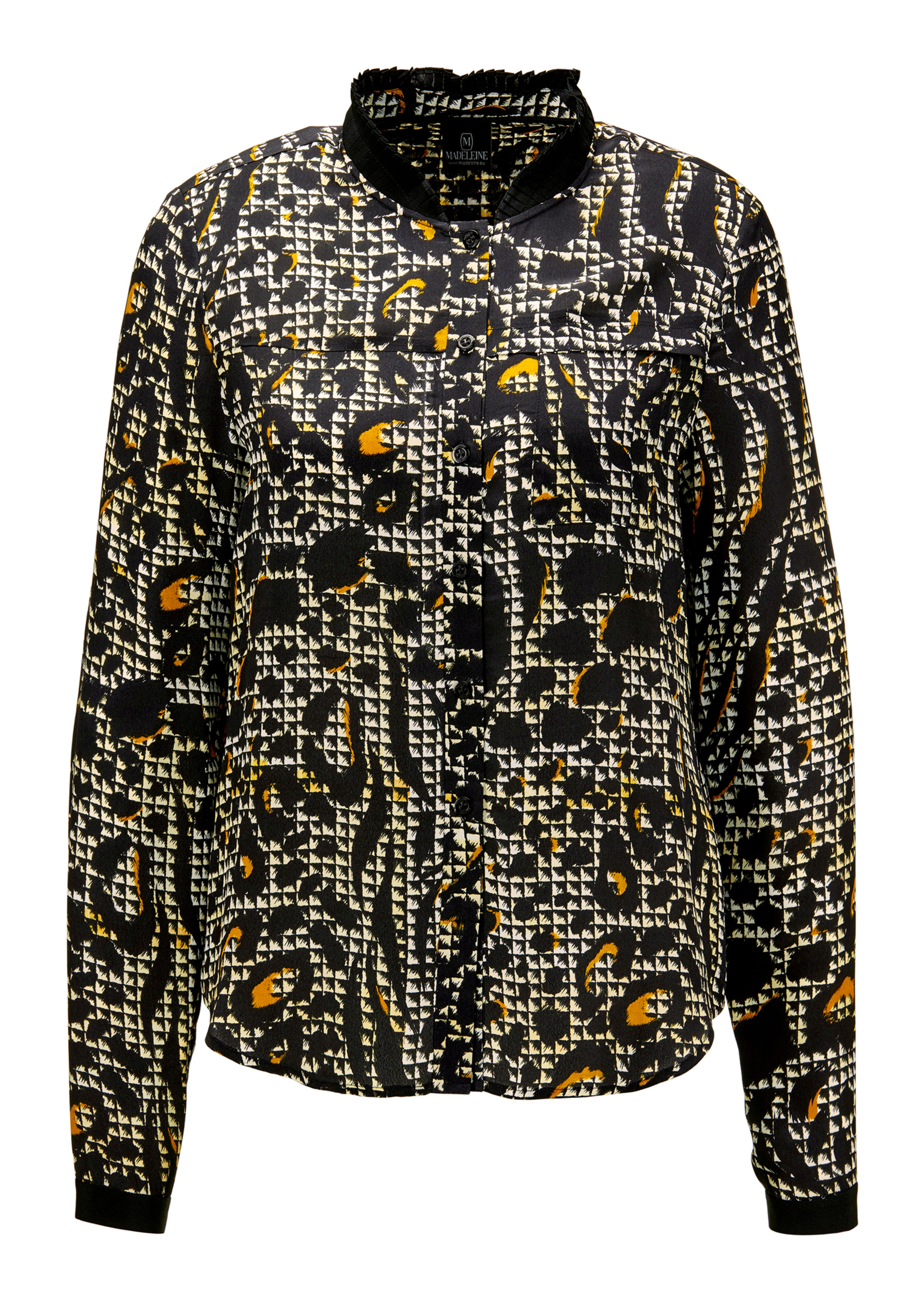 Animal print blouse