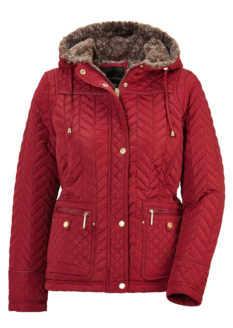 Steppjacke mit Schlank-Stepp