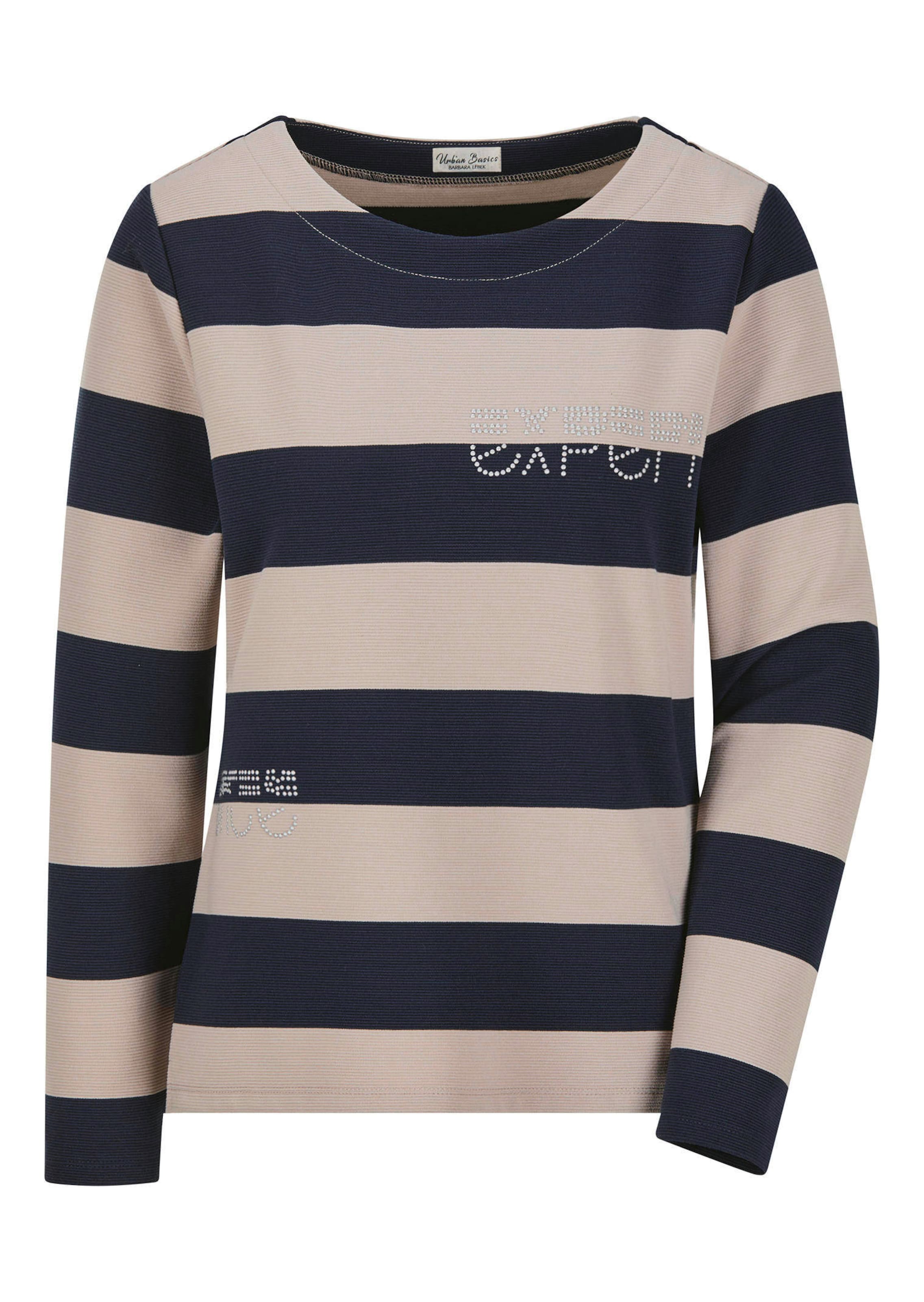 Sweatshirt in Strick-Optik