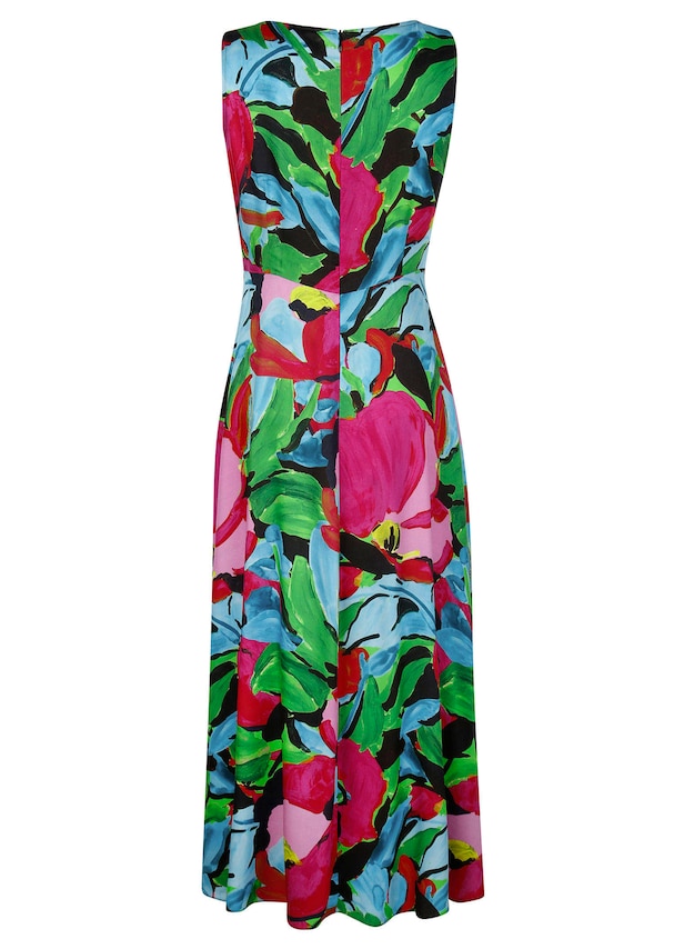Maxikleid im Blumendessin 6