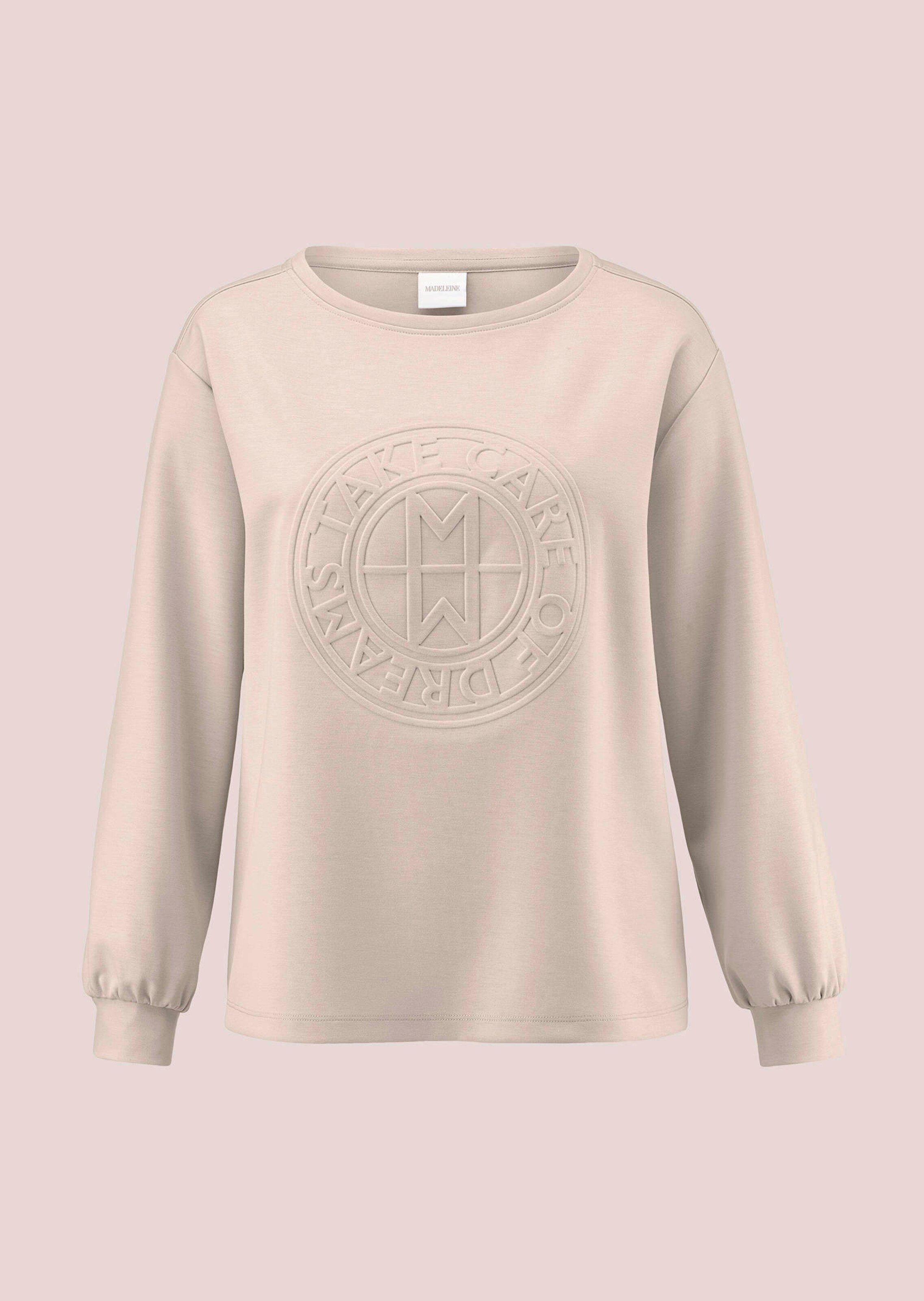 Sweatshirt aus griffiger Doubleface-Ware