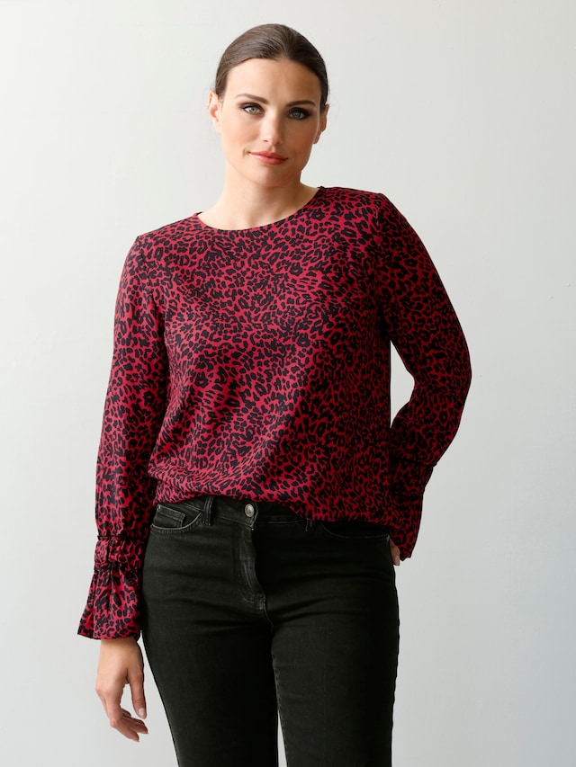 Bluse mit Animalprint 6