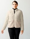 Steppjacke mit Materialmix thumbnail 1