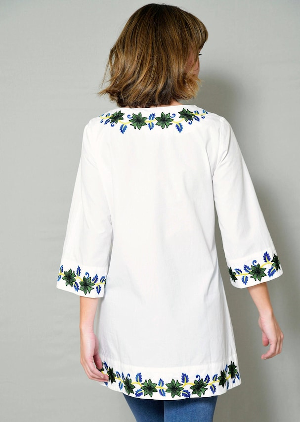 Tunika mit dekorativer Stickerei 2