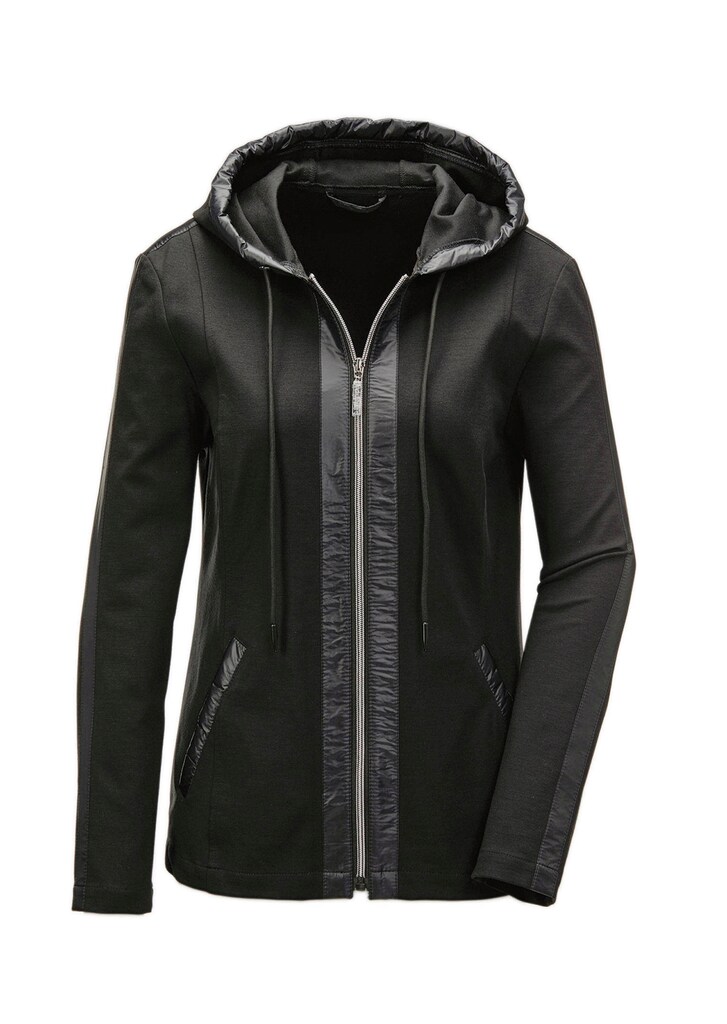 bequeme Freizeitjacke mit Kapuze