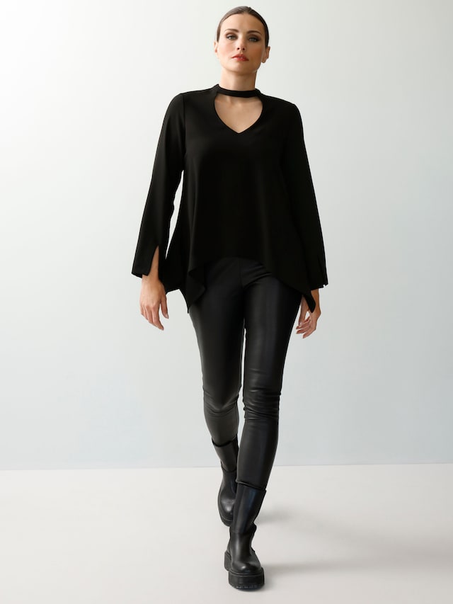 Oversizedbluse mit Cutout 3