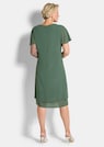 Elegantes Chiffon-Kleid mit Brosche thumbnail 3