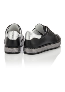 Leather lace-up trainers thumbnail 3