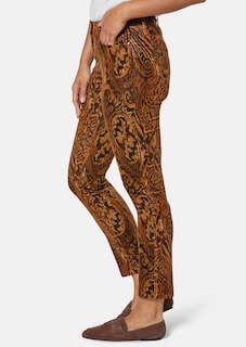 Paisley-Hose in samtiger Stretch-Qualität thumbnail 4