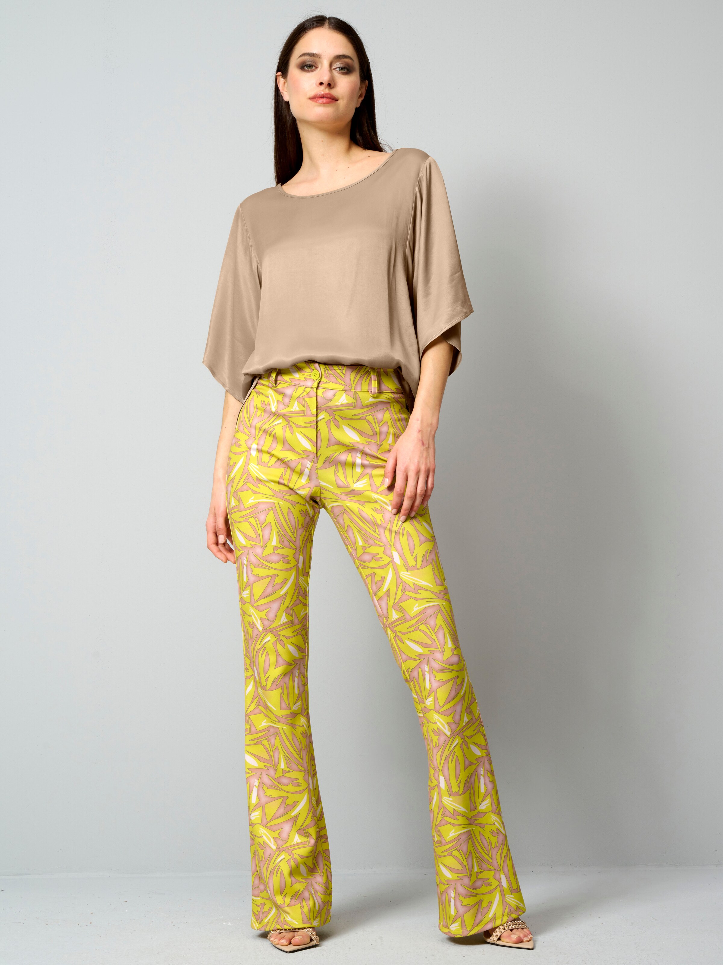 Hose mit grafischem Print