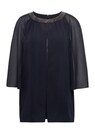 Longblouse met glinsterende hals thumbnail 2