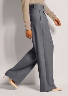 Weite Bundfaltenhose mit Bügelfalten thumbnail 4