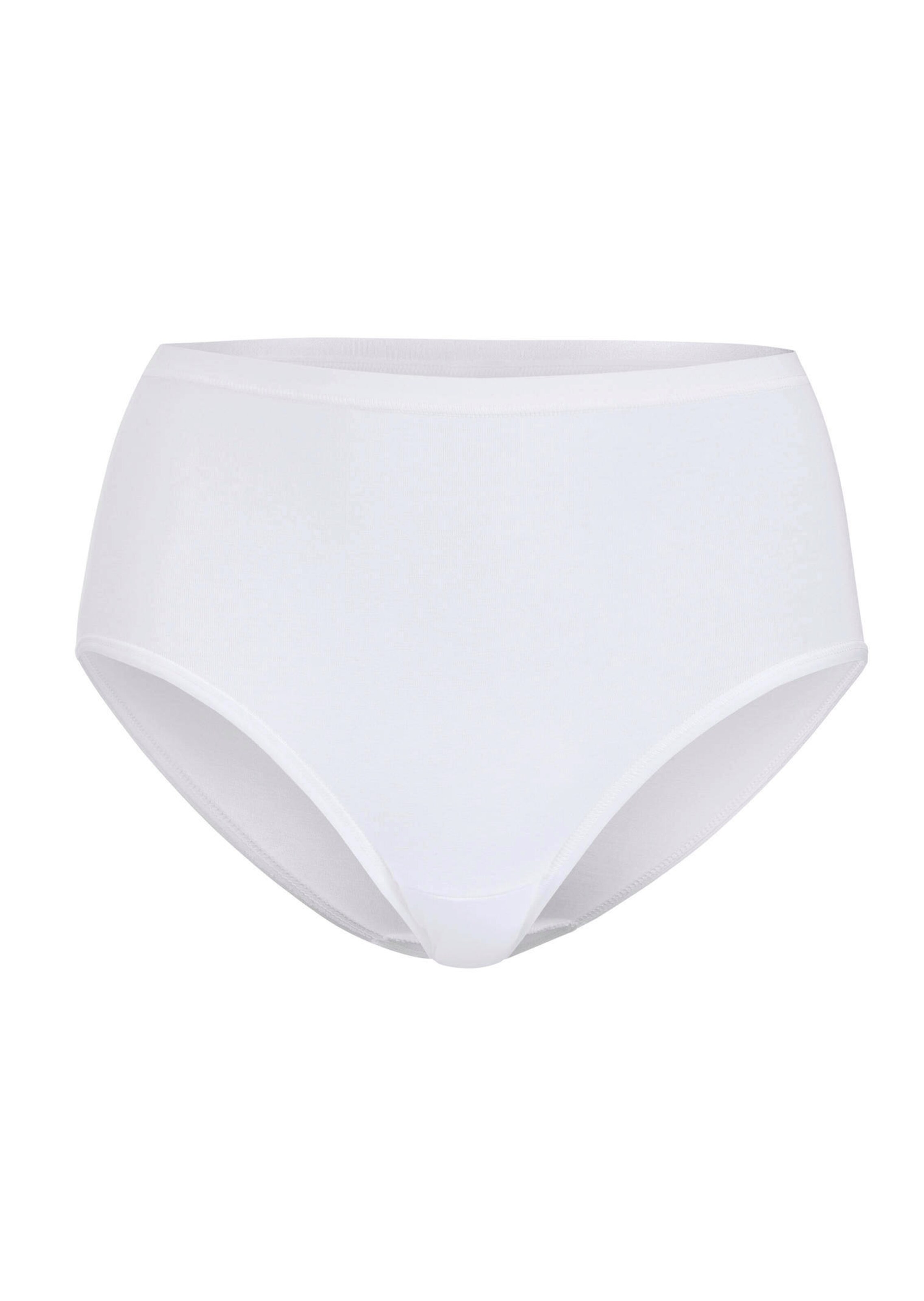 Baumwoll-Taillenslip im 3er-Pack mit Elasthan