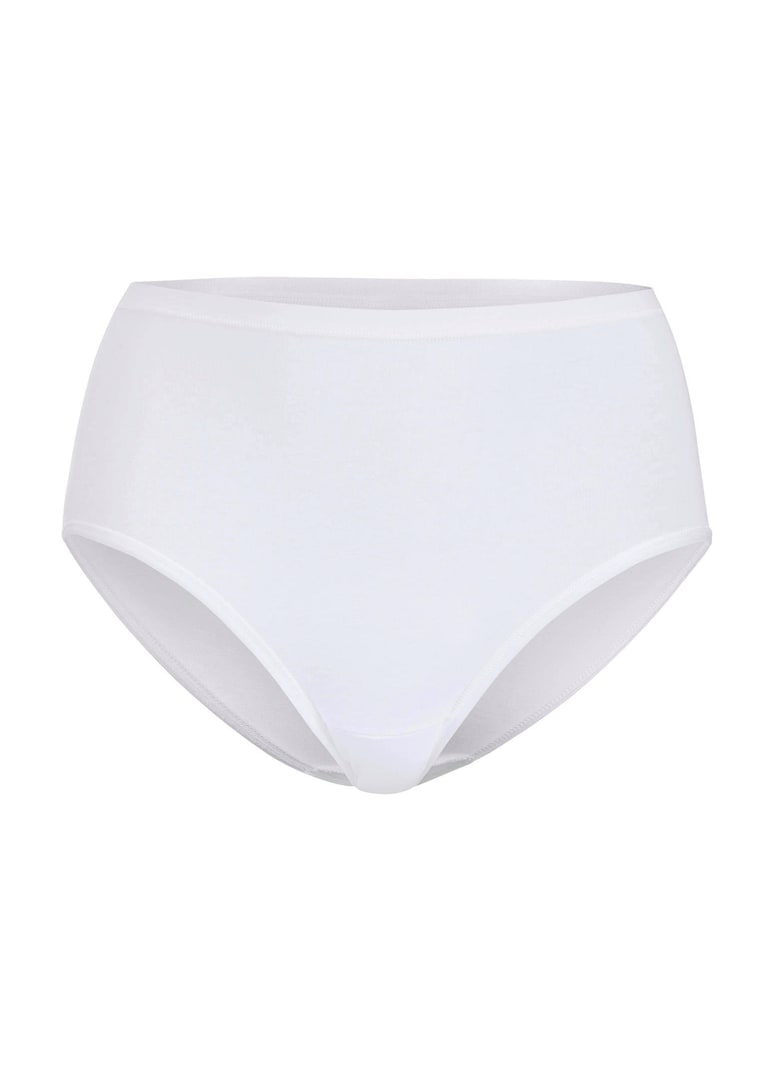 Lot de 3 slips montants en coton et Elasthanne