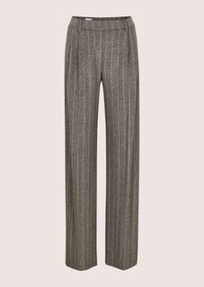 Weite Bundfaltenhose mit Nadelstreifen thumbnail 6