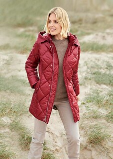 Veste longue matelassée doublée thumbnail 7