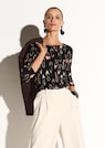 Stretchshirt mit Schuhprint thumbnail 7