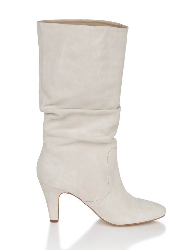 Stiefel mit Slouchy-Schaft