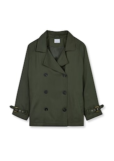 Oversized-Jacke in cooler Caban-Form thumbnail 6