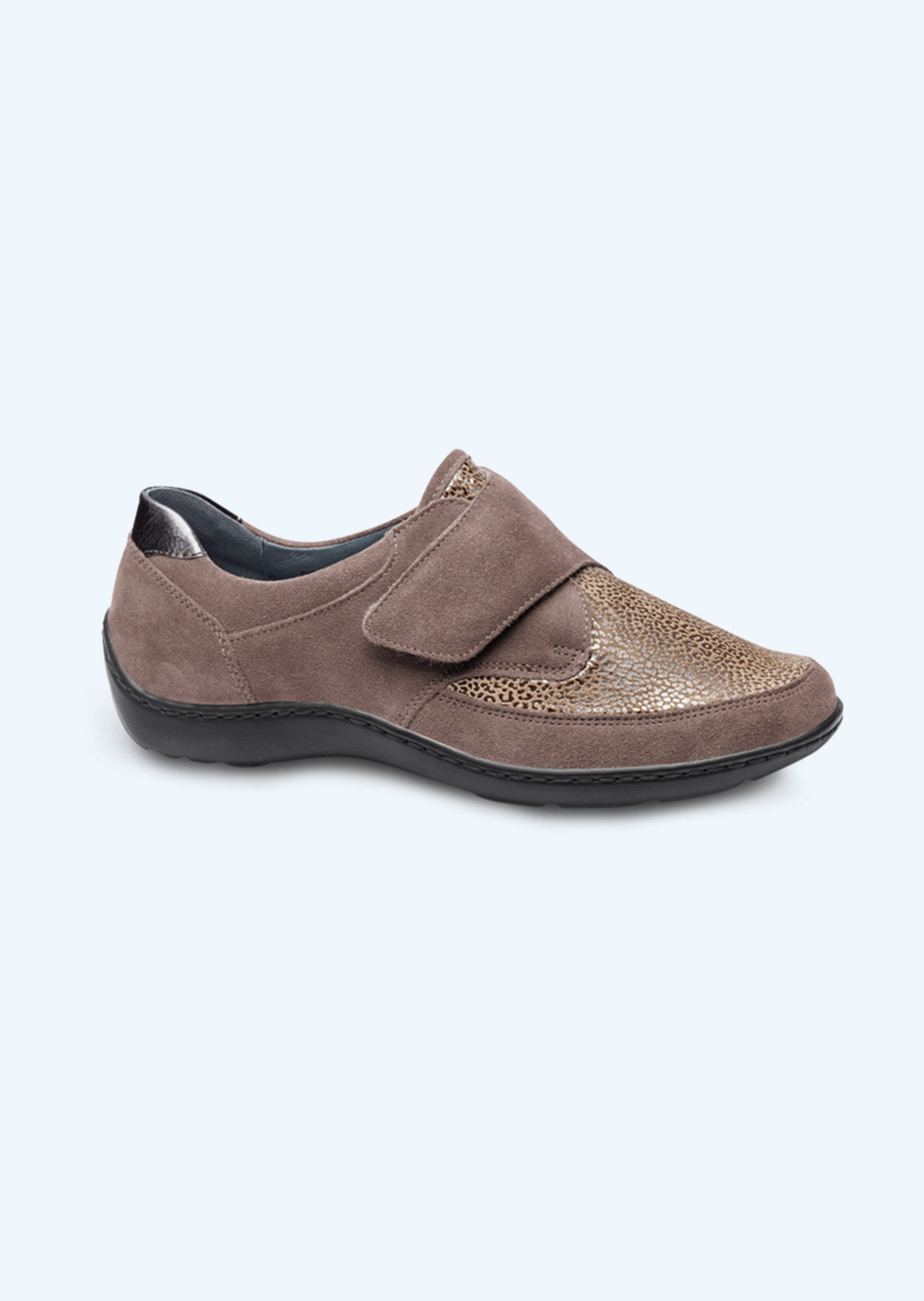 Slipper mit verstellbarem Klettverschluss
