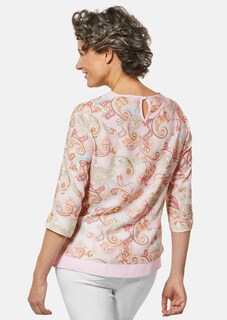 Fantastische gedessineerde blouse van viscose thumbnail 3