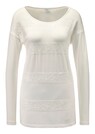 Fitted jersey shirt with sequin embellishment thumbnail 1