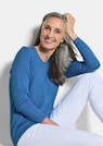 Pullover mit V-Ausschnitt aus COTTAMIRA thumbnail 4