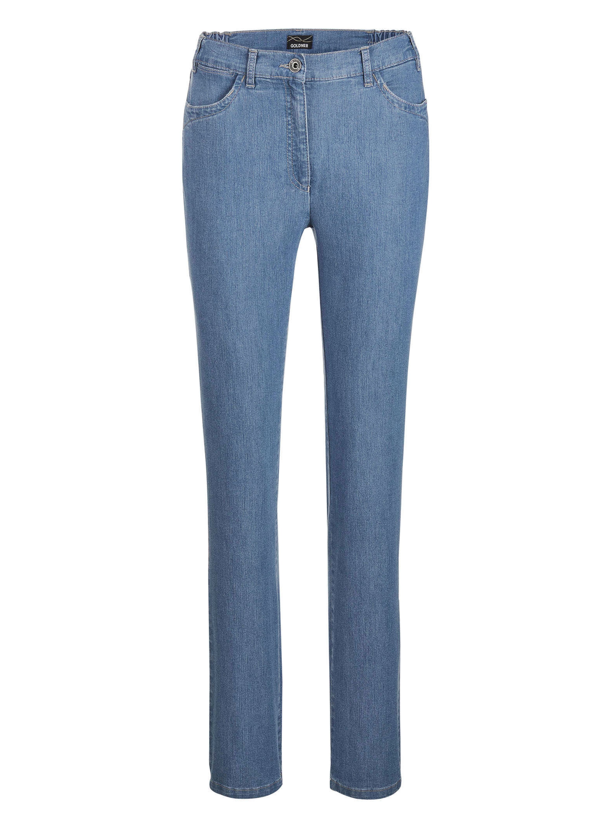 Jeans LOUISA mit Stickerei