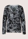 V-Pullover mit Unikat-Print thumbnail 6