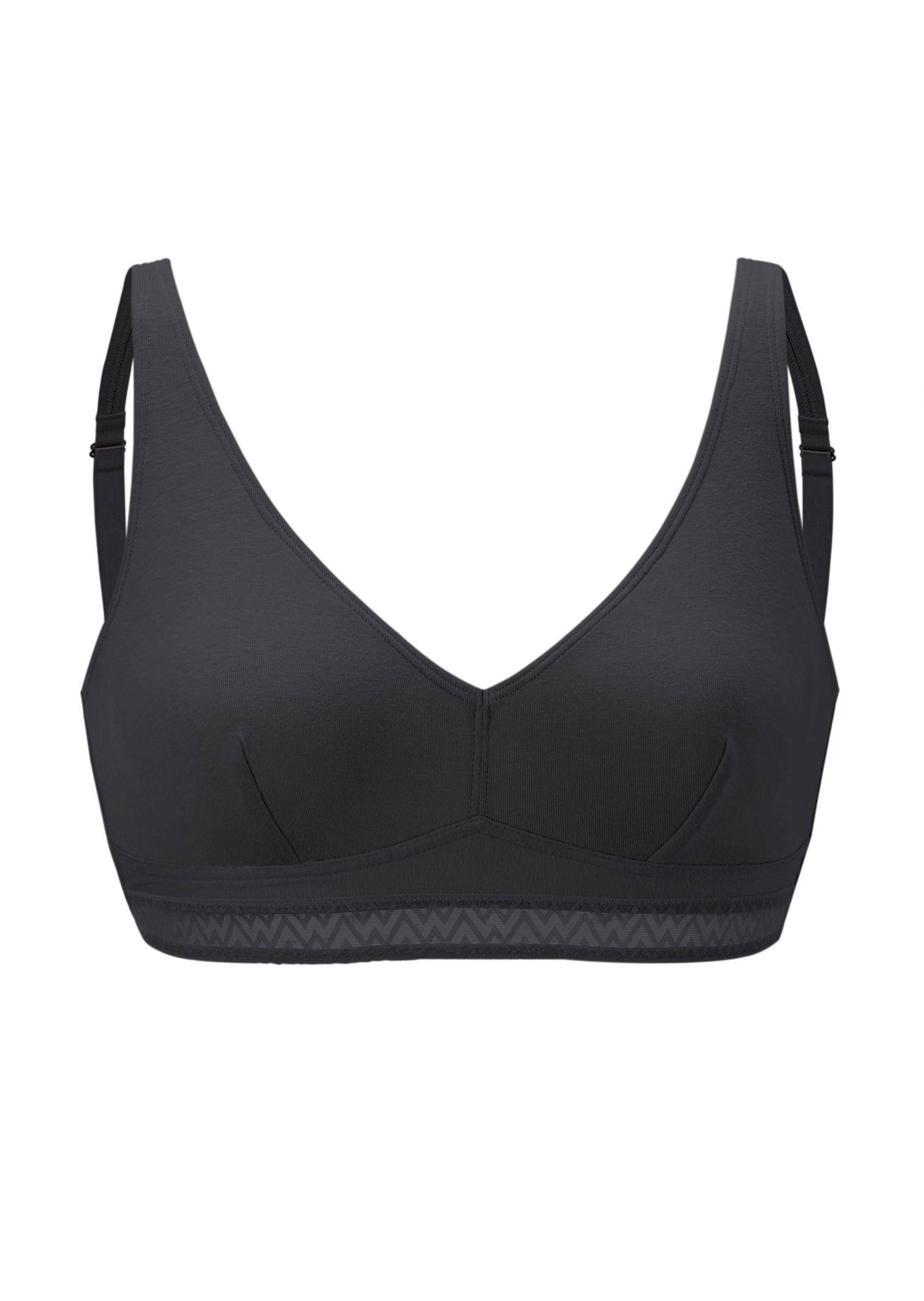 Bügelloser Soft-BH mit Baumwolle