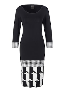 Strickkleid mit Hahnentrittmuster thumbnail 5