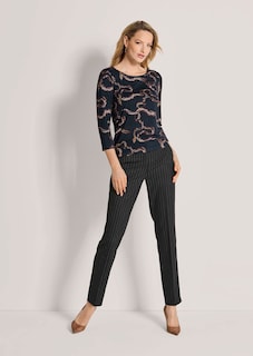 Viskose-Shirt mit Schlangenprint thumbnail 2