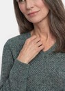 Tricot pullover met naadloze V-hals thumbnail 5