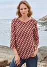 Bluse 3/4-Arm mit grafischem Druck thumbnail 7