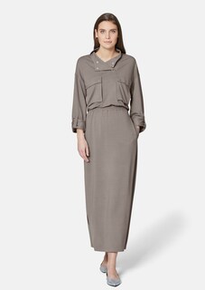 Sweatshirt-Kleid aus komfortablem Jersey-Stretch thumbnail 2