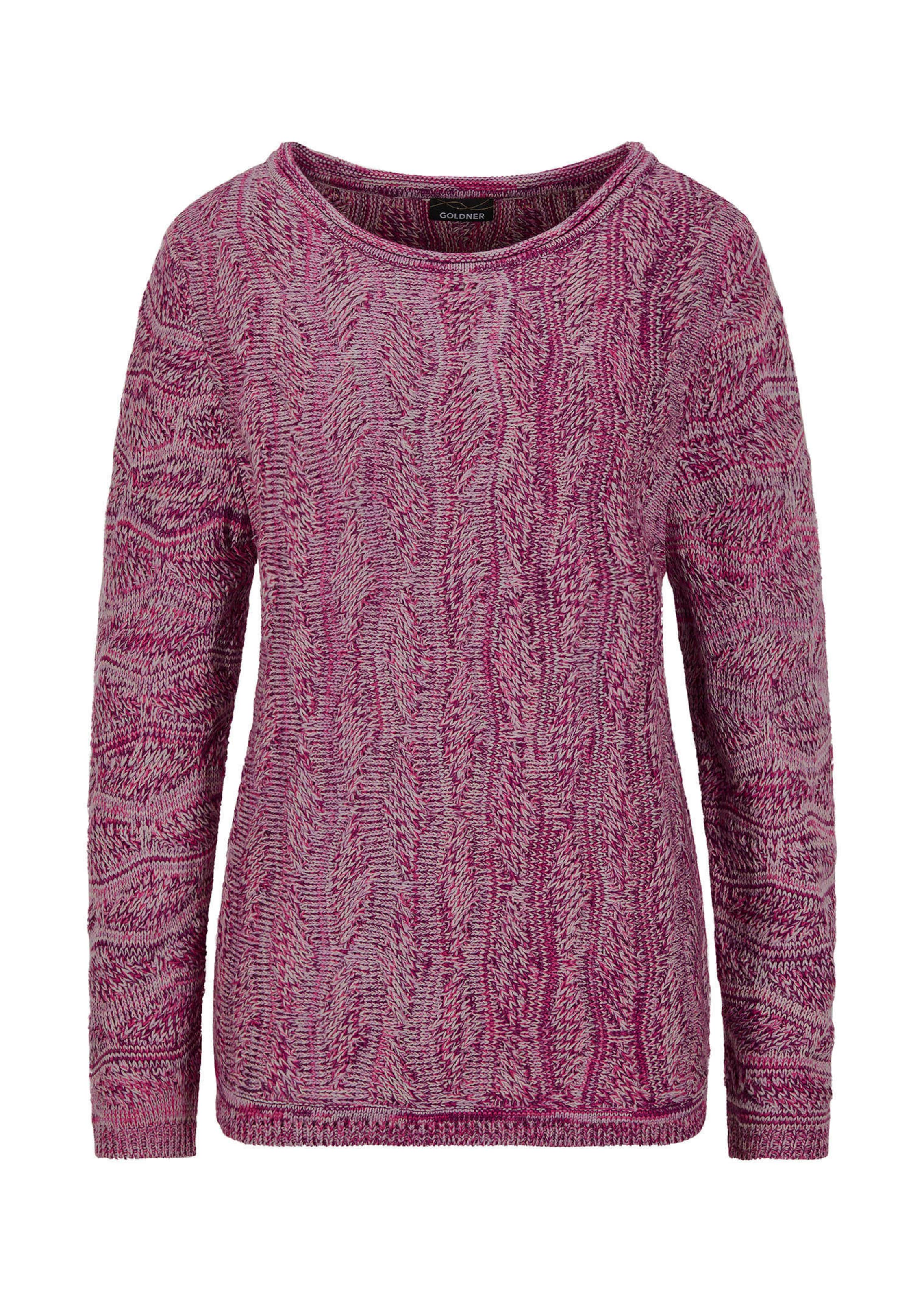 Pull en tricot à motif ondulé