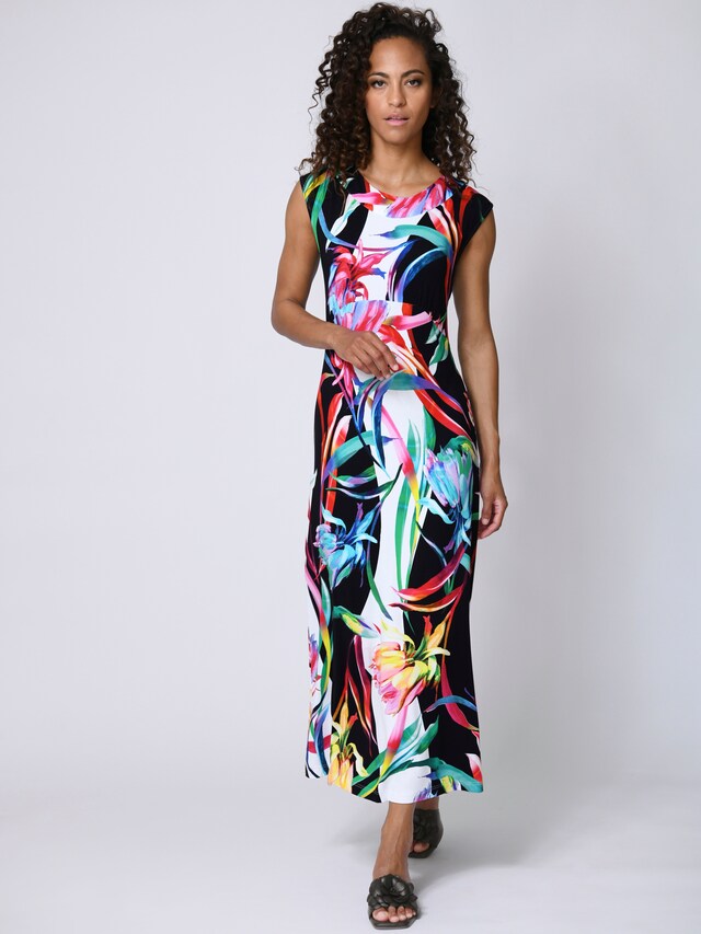 Kleid in troptischer Farbigkeit 2