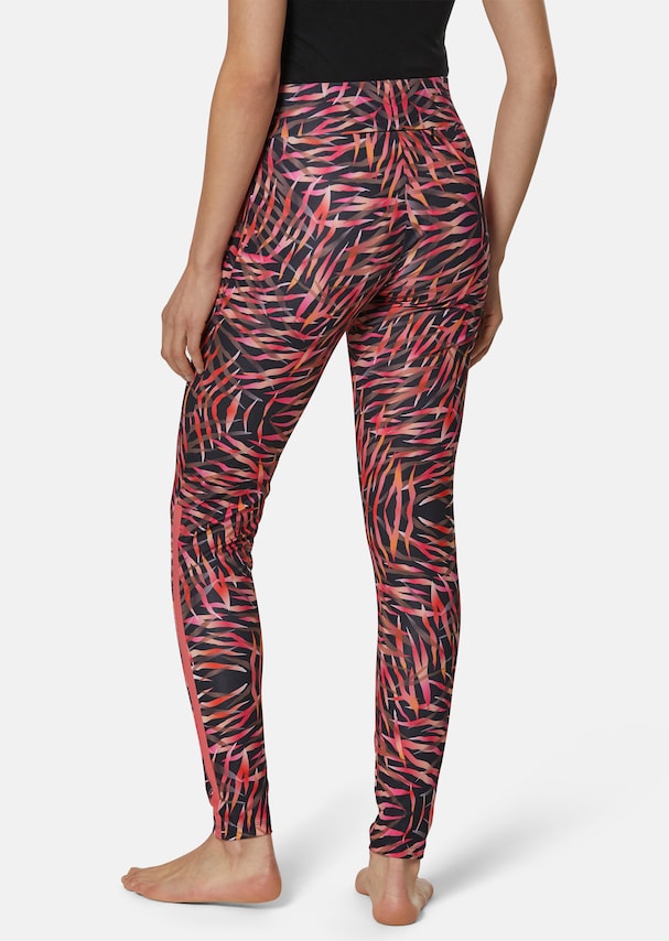 Leggings with decorative stripes on the side 2