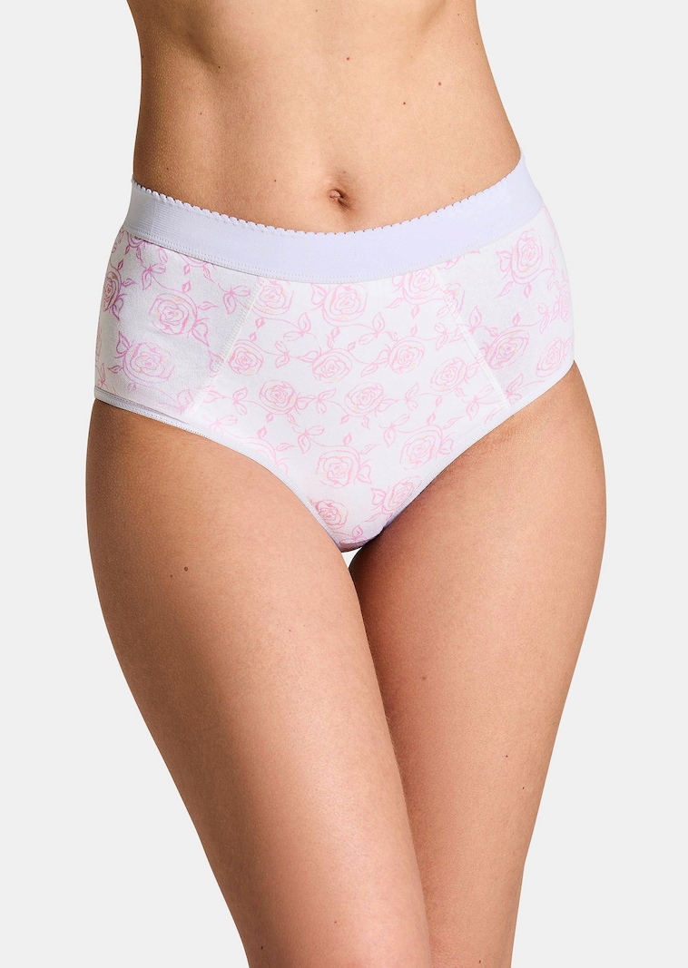 Baumwoll-Bauchwegslip im Mehrfachpack