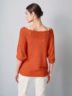 Pullover mit Ajourdetails thumbnail 3