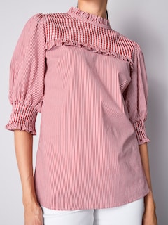 Bluse mit gesmoktem Ärmel thumbnail 7