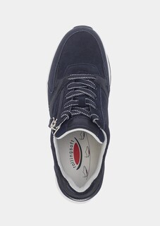 Sneakers en cuir avec zip thumbnail 2