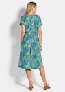 Viskose-Kleid mit Bindegürtel thumbnail 3