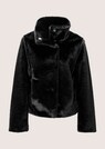 Modische Kurzjacke aus Webpelz thumbnail 6