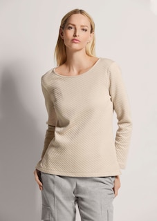 Sweatshirt with texture thumbnail 1