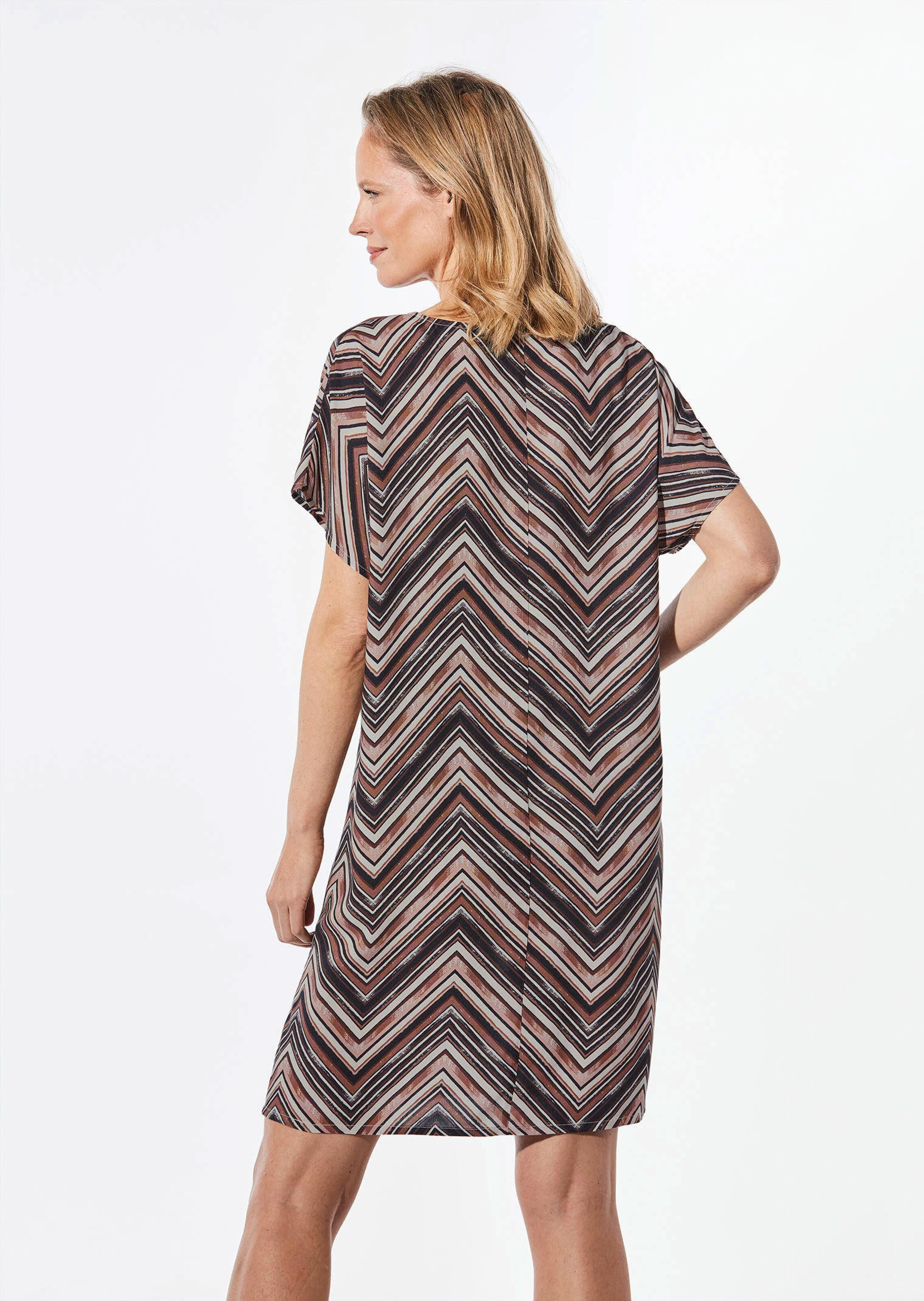 Strandtunika - braun / sable / à motifs - Gr. S de Goldner Fashion