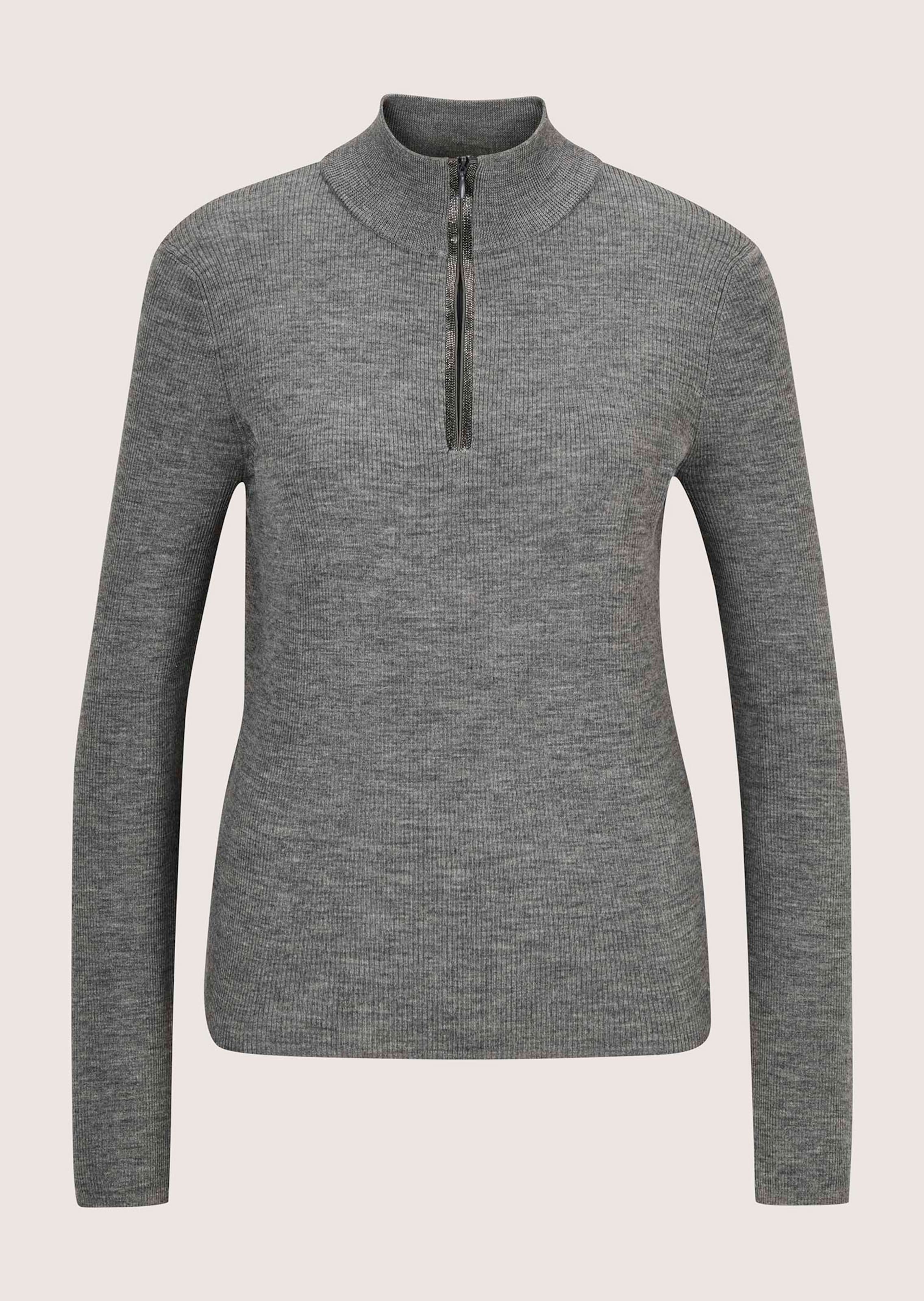 Pull camionneur tricoté en laine vierge