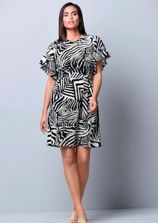 Midikleid mit Hemdkragen thumbnail 2