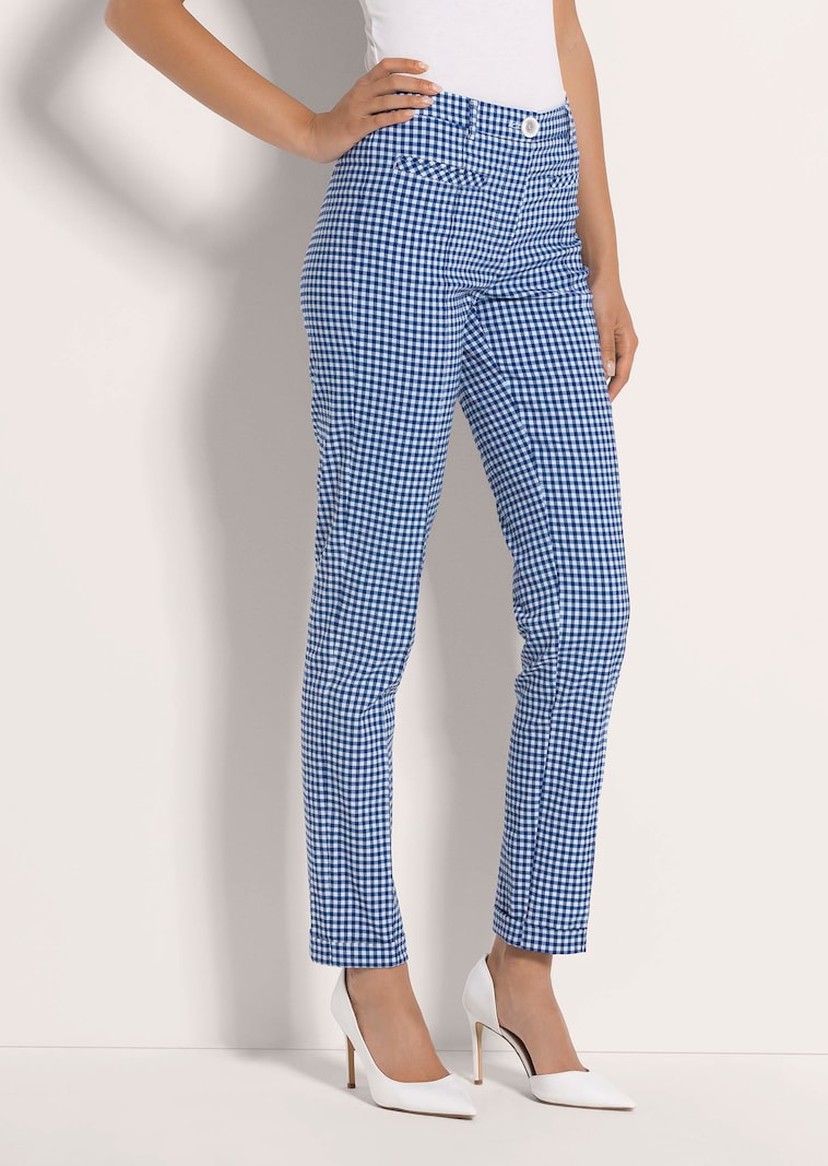 Hose in feinem Vichy-Karo